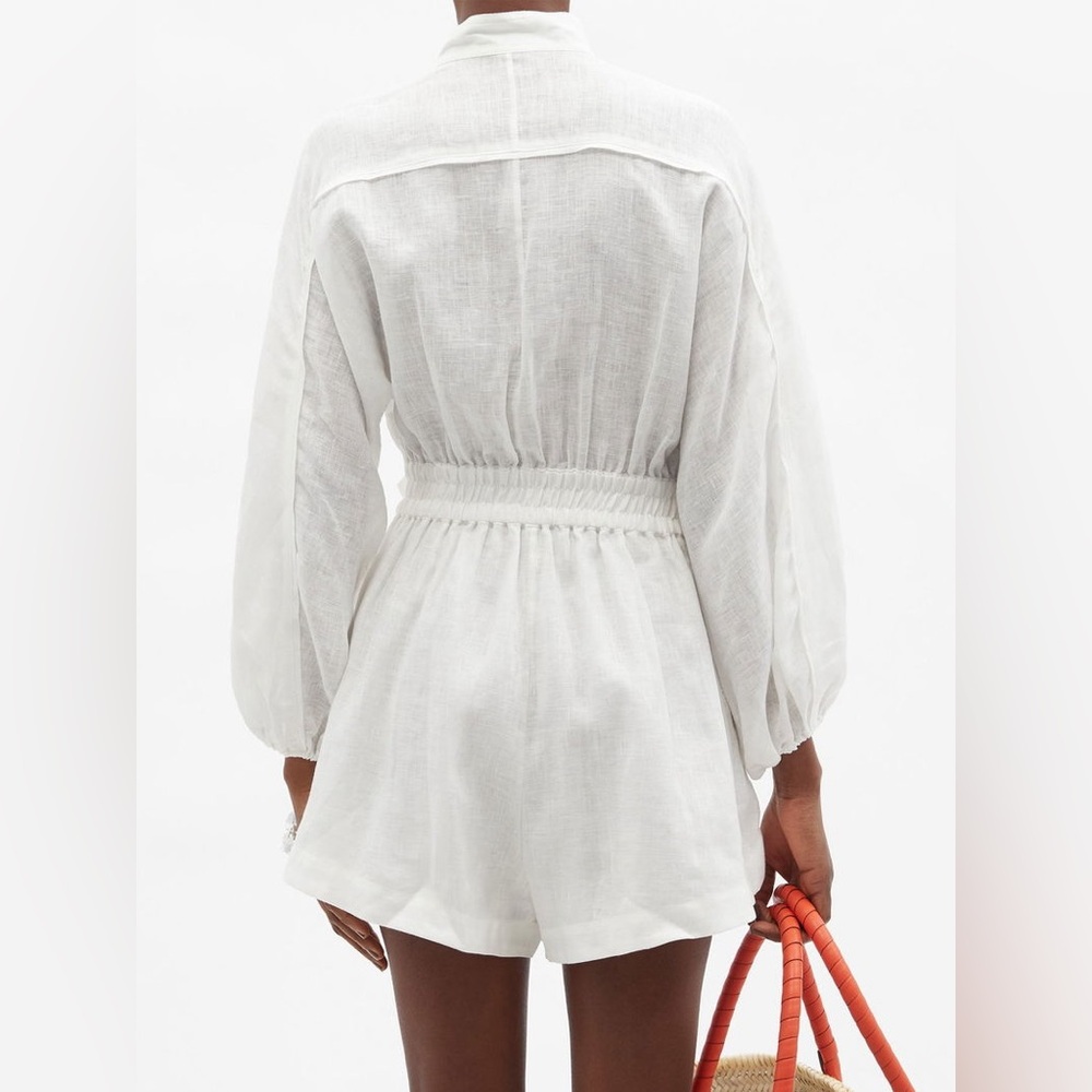NEW: Zimmermann Estelle Playsuit Romper: Zimmermann Size 2 (US 6-8) - Picture 3 of 6
